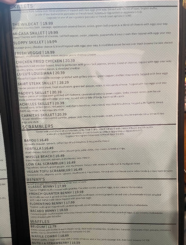 Honeybear Cafe Restaurant Menu | Brunch & Coffee in Chicago